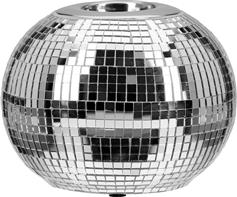 ArteLibre Disco Κηροπήγιο για Ρεσώ Κεραμικό σε Ασημί Χρώμα 15x15x11cm 05161075