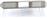 ArteLibre Έπιπλο Τηλεόρασης Illia Maxi No 1 Ξύλινο Μεταλλικό Δρυς-Λευκό Μ151xΠ30xΥ48cm