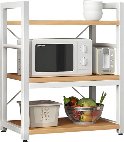 ArteLibre Fox Ραφιέρα Κουζίνας σε Λευκό Χρώμα 60x36x78cm 14370234