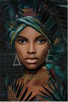 ArteLibre Γυναικεία Φιγούρα Πίνακας σε Καμβά 60x90cm 14690024