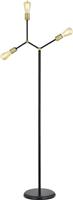ArteLibre Hug Μοντέρνο Φωτιστικό Δαπέδου Υ170cm με Ντουί για Λαμπτήρα E27 Μαύρο 14780019