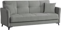 ArteLibre Javier 3S Καναπές Κρεβάτι Τριθέσιος Γκρι 206x82x88cm