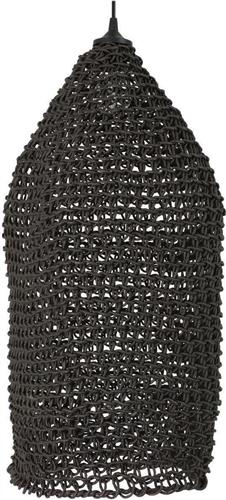 ArteLibre Καπέλο Φωτιστικού Ακανόνιστου Σχήματος Μαύρο με Πλάτος 30cm 05154284