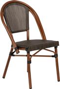 ArteLibre Καρέκλα Εξωτερικού Χώρου Μπαμπού Dalila Καφέ 50x56x86cm 14840056