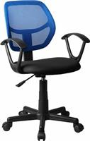 ArteLibre Καρέκλα Γραφείου με Μπράτσα Αύρα Μπλε