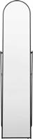 ArteLibre Καθρέπτης Δαπέδου με Μεταλλικό Πλαίσιο Caserta Μαύρος 38x45x157cm