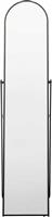 ArteLibre Καθρέπτης Δαπέδου με Μεταλλικό Πλαίσιο Caserta Μαύρος 38x45x157cm