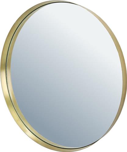 ArteLibre Καθρέπτης Τοίχου με Χρυσό Μεταλλικό Πλαίσιο 43x43cm 05151412