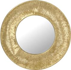 ArteLibre Καθρέπτης Τοίχου με Χρυσό Μεταλλικό Πλαίσιο 48.5x48.5cm 05152336