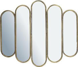 ArteLibre Καθρέπτης Τοίχου με Χρυσό Μεταλλικό Πλαίσιο 56x65.5cm 05153540
