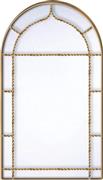 ArteLibre Καθρέπτης Τοίχου με Χρυσό Μεταλλικό Πλαίσιο 86x50cm