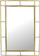 ArteLibre Καθρέπτης Τοίχου με Χρυσό Μεταλλικό Πλαίσιο 99x69.5cm 05151645