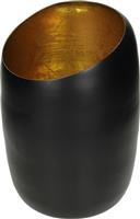 ArteLibre Κηροπήγιο Αλουμινίου σε Μαύρο Χρώμα 17x17x27cm 05153959