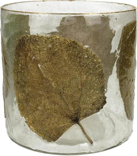 ArteLibre Κηροπήγιο Γυάλινο σε Διάφανο Χρώμα 15x15x15cm 05153790