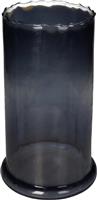 ArteLibre Κηροπήγιο Γυάλινο σε Γκρι Χρώμα 15.5x15.5x23cm 05150506