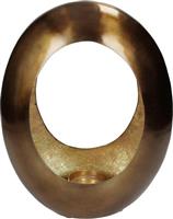 ArteLibre Κηροπήγιο Μεταλλικό σε Χρυσό Χρώμα 22x12x30cm 05150015