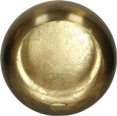 ArteLibre Κηροπήγιο Μεταλλικό σε Χρυσό Χρώμα 25x10x25cm 05152522