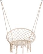 ArteLibre Κρεμαστή Κούνια Boa Vista Λευκή Μ60xΠ60xΥ110cm 14660067