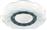 ArteLibre Libra Μεταλλική Πλαφονιέρα Οροφής με Ενσωματωμένο LED σε Λευκό χρώμα 40cm 14780198