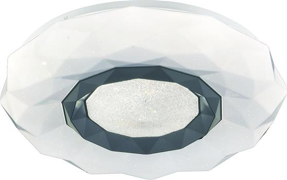 ArteLibre Libra Μεταλλική Πλαφονιέρα Οροφής με Ενσωματωμένο LED σε Λευκό χρώμα 40cm 14780198