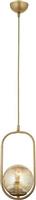 ArteLibre Lorn Μοντέρνο Κρεμαστό Φωτιστικό Μονόφωτο με Ντουί E27 Μελί 14780075