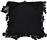 ArteLibre Μαξιλάρι Καναπέ από 100% Βαμβάκι Μαύρο 45x45cm 05150346