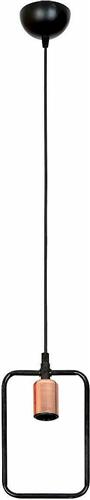 ArteLibre May Μοντέρνο Κρεμαστό Φωτιστικό Μονόφωτο Πλέγμα με Ντουί E27 Μαύρο 14780032