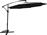 ArteLibre Ομπρέλα Δαπέδου Στρογγυλή Μεταλλική Islay Γκρι με Βάση Στήριξης Φ3m 14660062
