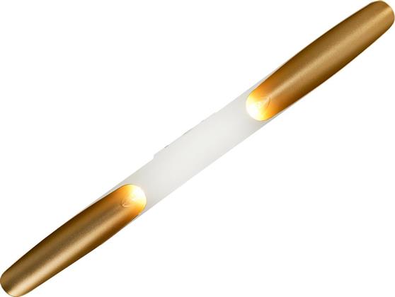 ArteLibre Pampa Μοντέρνο Φωτιστικό Τοίχου με Ντουί E14 σε Χρυσό Χρώμα Πλάτους 75cm 14830007