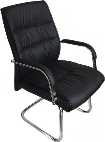 ArteLibre Perth Καρέκλα Γραφείου PU Μαύρη 68x63x98cm