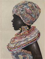 ArteLibre Πίνακας Γυναικεία Φιγούρα Καμβάς 80x100cm 14670078