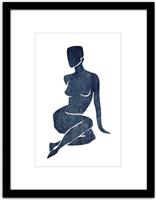 ArteLibre Πίνακας Σε Κορνίζα Γυναικεία Φιγούρα 35x45x1.8cm 14680102