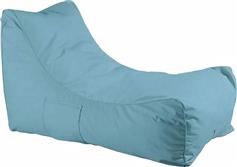 ArteLibre Πουφ Κρεβάτι Αδιάβροχο Clem Γαλάζιο 106x70x67cm 14860006