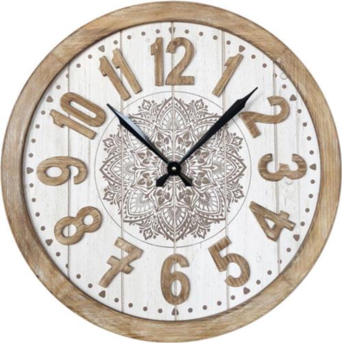 ArteLibre Ρολόι Τοίχου Ξύλινο 60cm 14650028