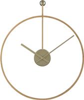ArteLibre Ρολόι Τοίχου Μεταλλικό Χρυσό 45.5cm 14700016