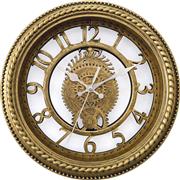 ArteLibre Ρολόι Τοίχου Πλαστικό Αντικέ Χρυσό 30.5cm 14740014