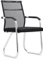 ArteLibre Ronoa Καρέκλα Επισκέπτη με Μπράτσα σε Μαύρο Χρώμα 55x56.5x95cm 14370215