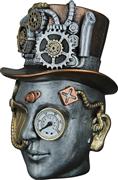 ArteLibre Steampunk Διακοσμητική Προτομή Πολυρητίνης 18x16x20cm 05160247