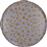 ArteLibre Στρογγυλός Δίσκος Σερβιρίσματος από Μέταλλο 33x33x1.8cm 05155248