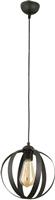ArteLibre Vant Μοντέρνο Κρεμαστό Φωτιστικό Μονόφωτο Πλέγμα με Ντουί E27 Μαύρο 14780049