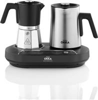 Arzum Okka OK0027 Rich Moka Pot Συσκευή Ελληνικού & Espresso Chrome