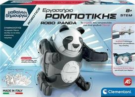 AS Company Clementoni Εκπαιδευτικό Παιχνίδι Μαθαίνω & Δημιουργώ Εργαστήριο Ρομποτικης Robo Panda για 8+ Ετών 1026-63654
