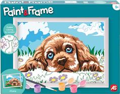 AS Company Ζωγραφική Paint & Frame Loving Puppy για Παιδιά 9+ Ετών 1038-41012