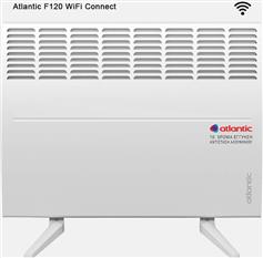 Atlantic F120 WiFi Connect 10 Θερμοπομπός Τοίχου 1000W με Ηλεκτρονικό Θερμοστάτη και WiFi 46.1x11.4cm Λευκός