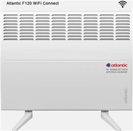 Atlantic F120 WiFi Connect 20 Θερμοπομπός Τοίχου 2000W με Ηλεκτρονικό Θερμοστάτη και WiFi 46.1x11.4cm Λευκός