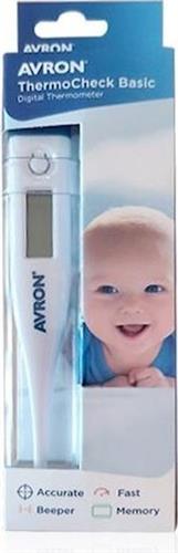 Avron ThermoCheck Basic Ψηφιακό Θερμόμετρο Μασχάλης Κατάλληλο για Μωρά