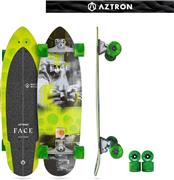 Aztron Complete Surfskate Face 33 Πράσινο AK-403