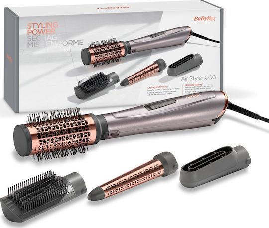 Babyliss AS136E Multi styler 4in1 Ηλεκτρική Βούρτσα με Αέρα για Ίσιωμα και Μπούκλες 1000W