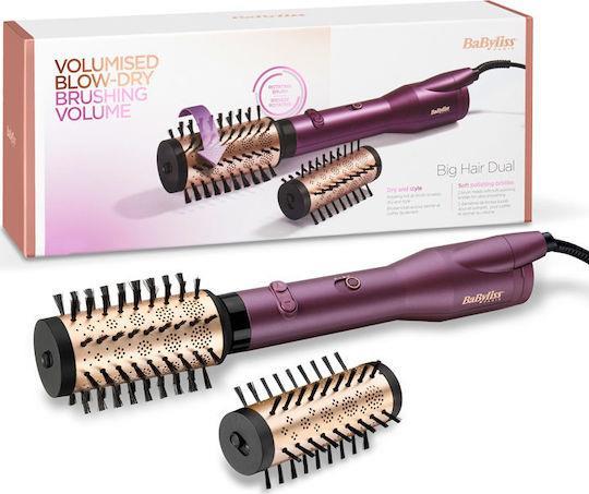 Babyliss AS950E Big Hair Dual Ηλεκτρική Βούρτσα Κεραμική και με Αέρα με Περιστρεφόμενη Κεφαλή 650W