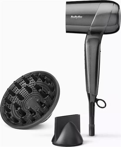 Babyliss D6200E Titanium Shine Πιστολάκι Μαλλιών με Φυσούνα 1600W